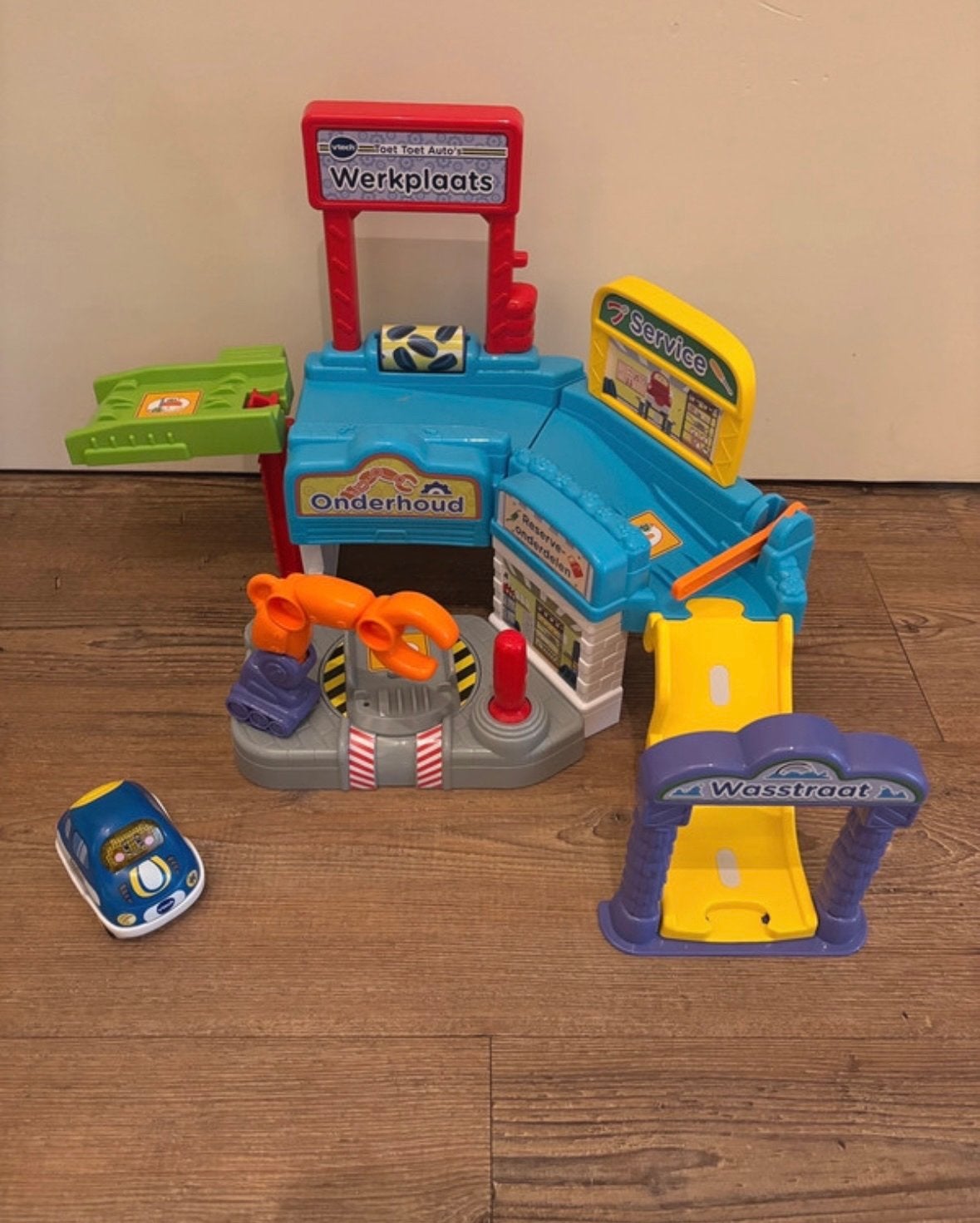 VTech Toet Toet Auto's Werkplaats en Wasstraat, Ophalen of Verzenden, Zo goed als nieuw