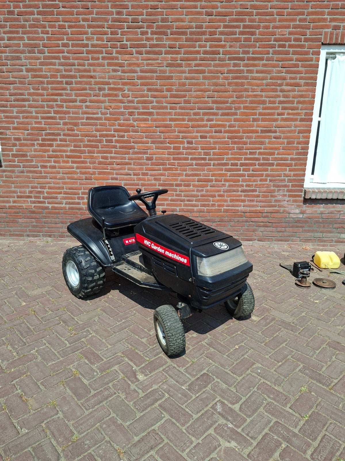 HVC Zitmaaier - Opgeknapt Project met Nieuwe Onderdelen, Tuin en Terras, Zitmaaiers, Gebruikt, Ophalen of Verzenden