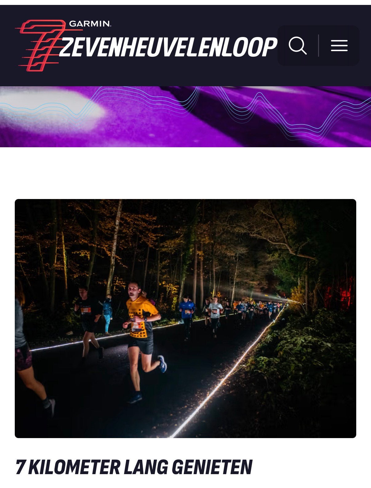 Ticket Zevenheuvelen nacht (13 t/m 18 jaar), Eén persoon