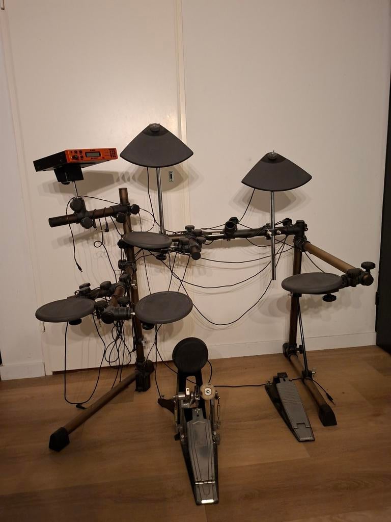 Yamaha DTXpress Elektronisch Drumstel – Compleet met Pedalen, Muziek en Instrumenten, Ophalen of Verzenden, Gebruikt, Yamaha, Elektronisch
