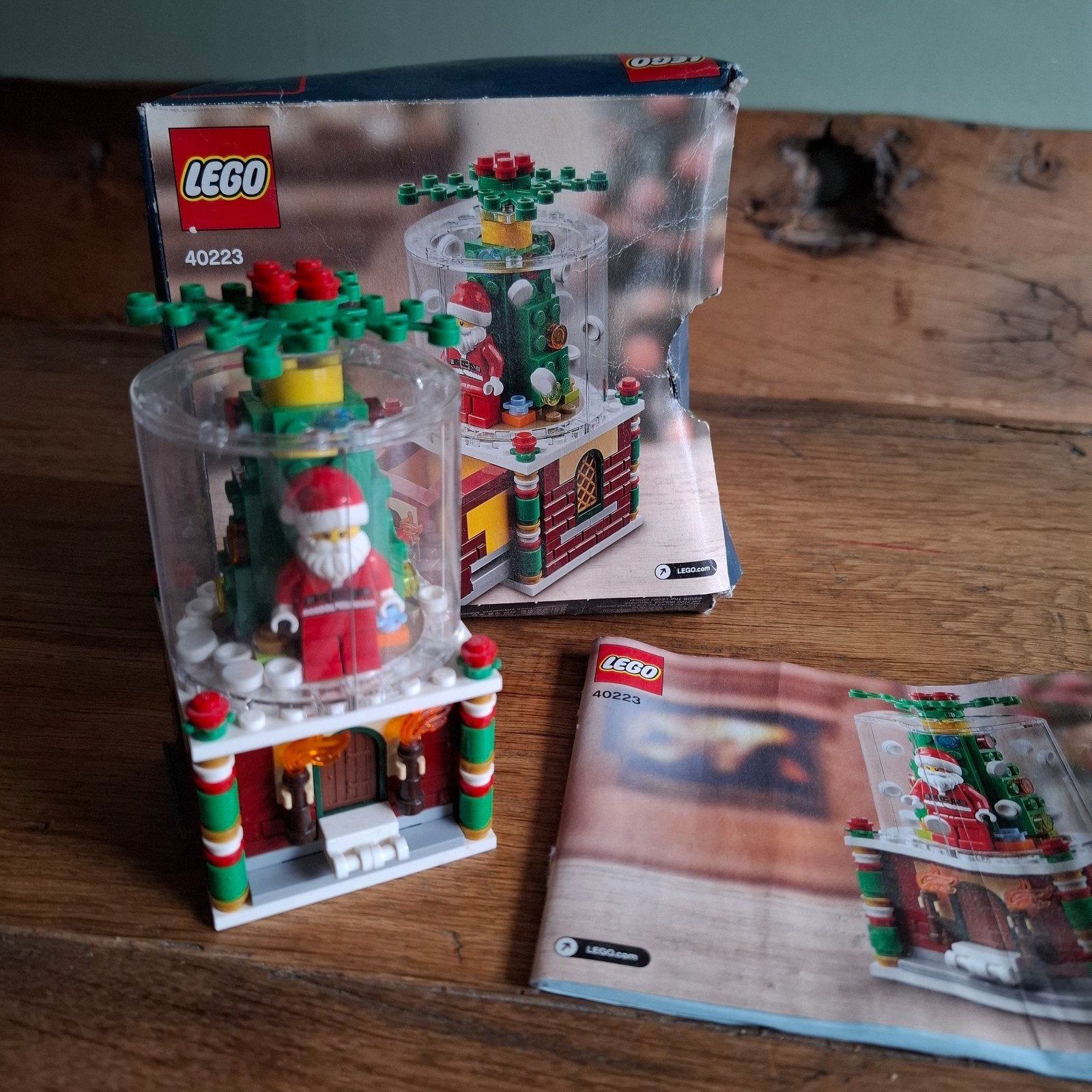 LEGO 40223 Kerst Snow Globe, Ophalen of Verzenden, Zo goed als nieuw, Overige merken