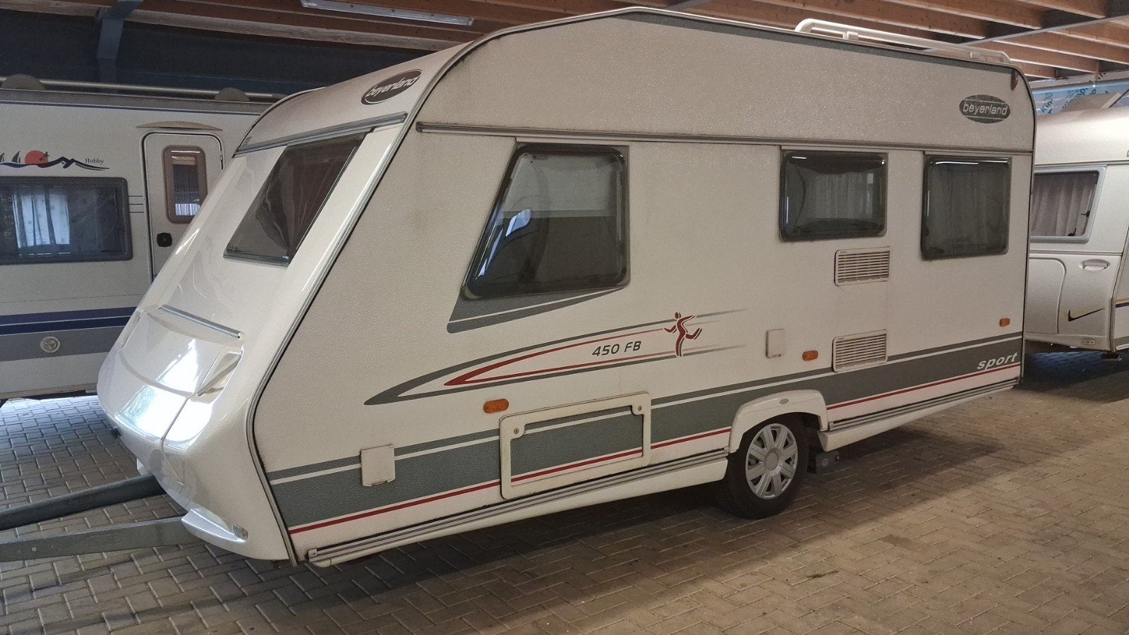 Beyerland Sprinter Sport 450sf 2008, mover, Rondzit, Frans bed, Bedrijf, Schokbreker