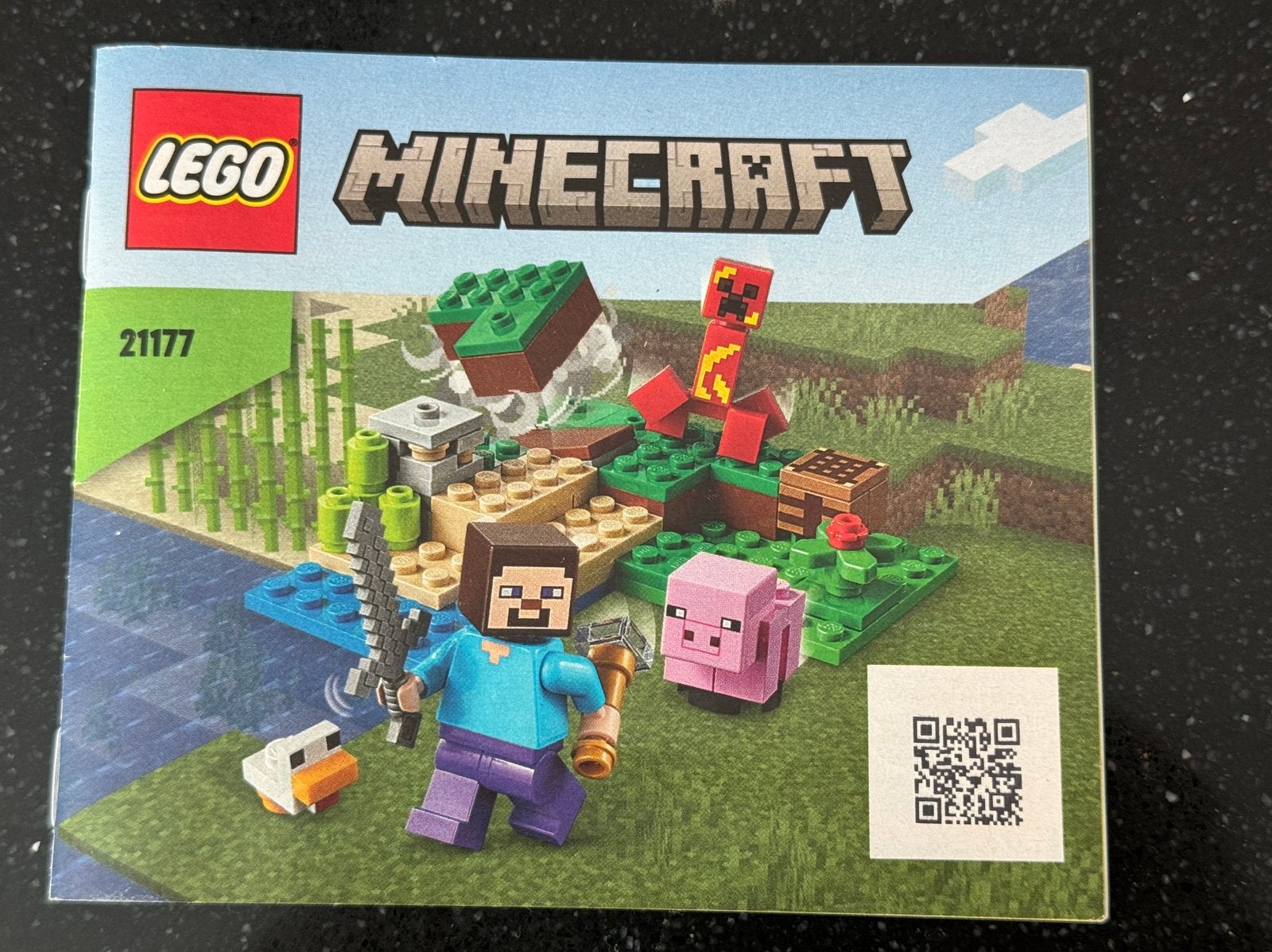 Lego minecraft 21177, Ophalen, Zo goed als nieuw