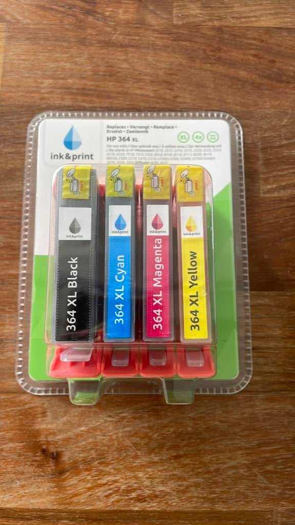Inkt&print hp 364 xl, Ophalen of Verzenden, Zo goed als nieuw