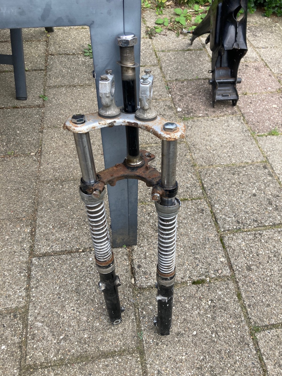 Complete Originele Voorvork Honda ss50 cd50, Ophalen of Verzenden, Zo goed als nieuw, Frame, Overige merken