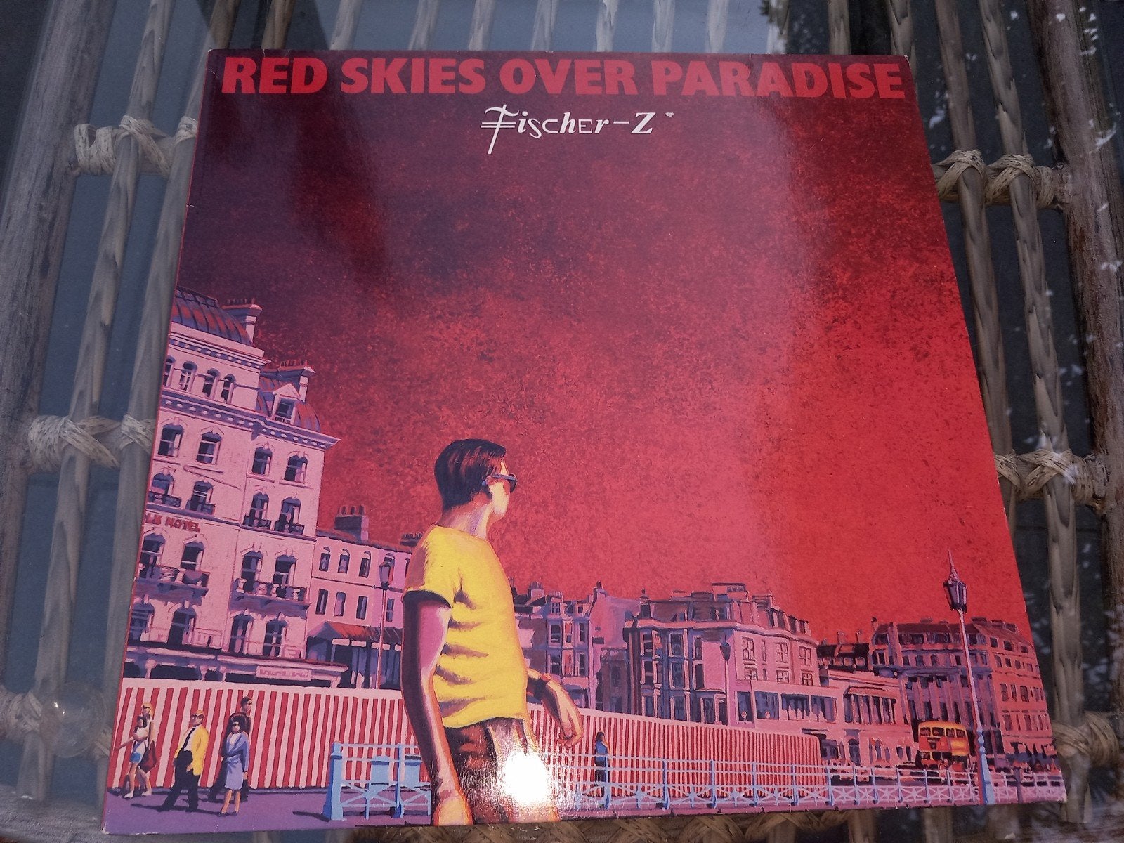 Fischer-Z - Red Skies Over Paradise (LP), Ophalen of Verzenden, Gebruikt, New wave
