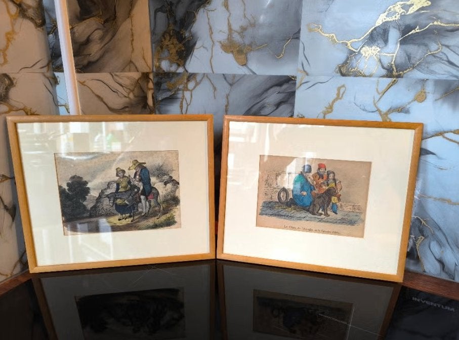 Vintage Prenten/Gravure, Ophalen of Verzenden
