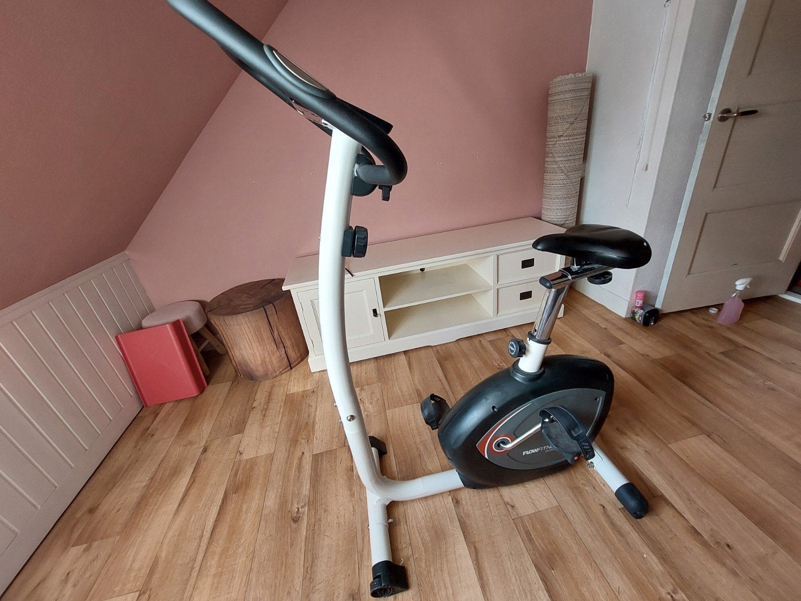 Flow Fitness Turner Hometrainer, Ophalen, Gebruikt, Metaal, Benen