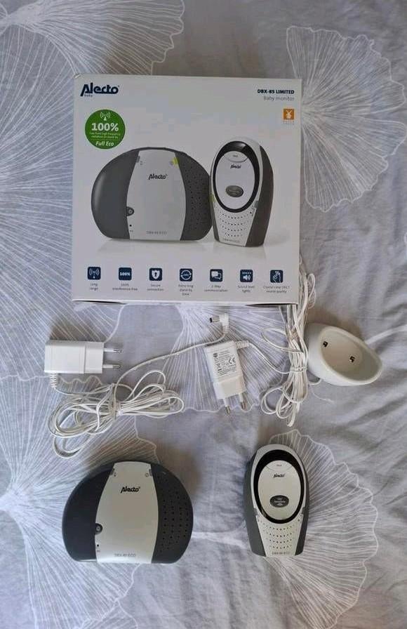 Babyfoon merk Alecto, type DBX-85 Limited Full Eco DECT, Ophalen of Verzenden, Zo goed als nieuw, 250 meter of meer, Digitaal