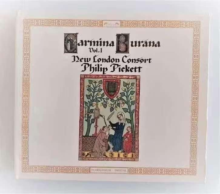 LP Philip Pickett – Carmina Burana Vol 1 , 417 373-1 Vinyl, LP, Kamermuziek, Overige componisten, Zo goed als nieuw