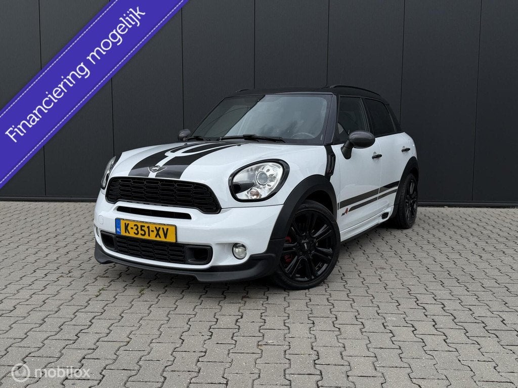 Mini Countryman 1.6 Cooper S ALL4 Chili/Pano/Trekhaak/JCW/Le, Euro 5, 1380 kg, Gebruikt, Zwart