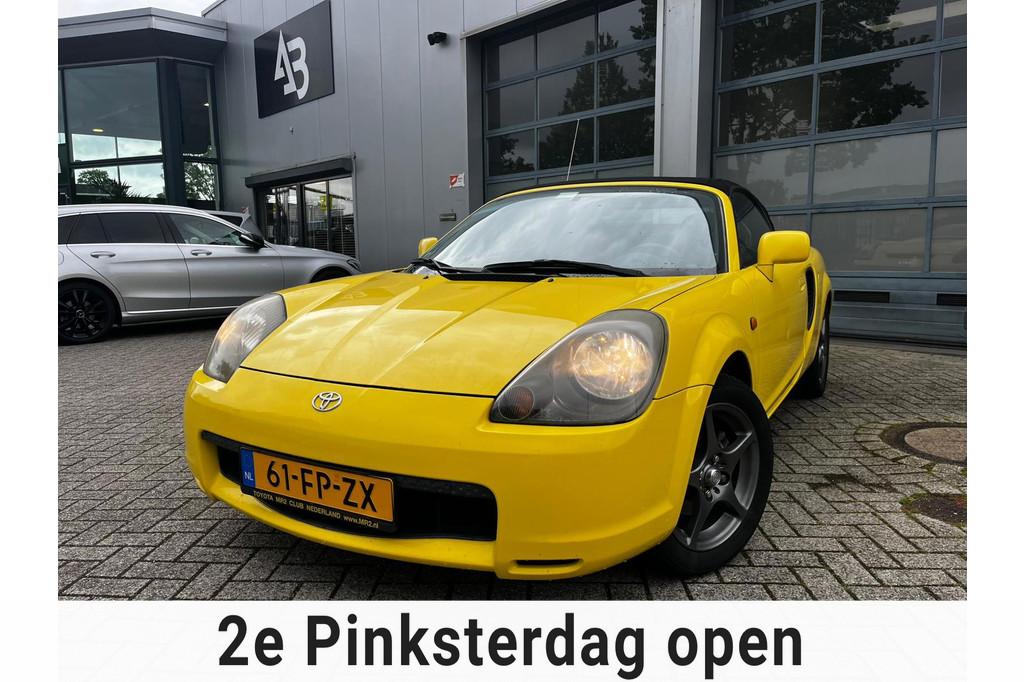 Toyota MR 2 1.8-16v VVT-i Sp.Ed. (Inruilkoopje), 4 cilinders, Cabriolet, Bedrijf, Handgeschakeld