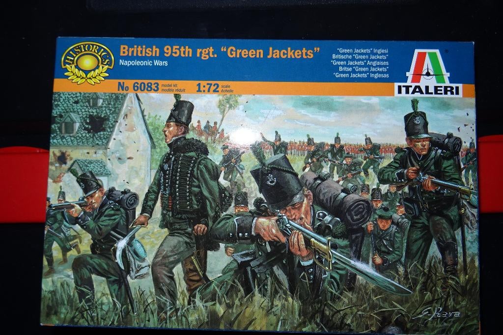 Britsh 95th rgt green jackets 6083, Ophalen of Verzenden, Nieuw, 1:50 of kleiner, Figuur of Figuren