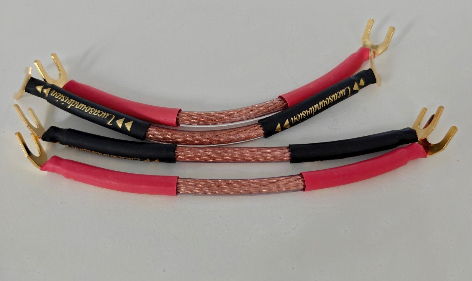 Van Damme Hi-Fi Series Speaker Jumper kabel, Ophalen of Verzenden, Zo goed als nieuw, Minder dan 2 meter, Luidsprekerkabel