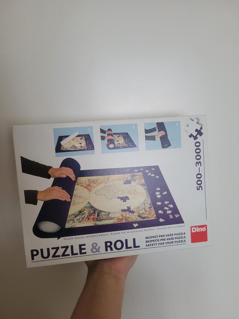 Puzzelmat voor 500 tot 3000 stukjes, Ophalen of Verzenden, 500 t/m 1500 stukjes, Zo goed als nieuw