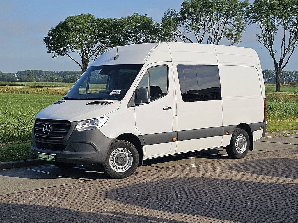 MERCEDES-BENZ SPRINTER 315 l2h2 dubbele cabine!, Gebruikt, 150 pk, Wit, Mercedes-Benz