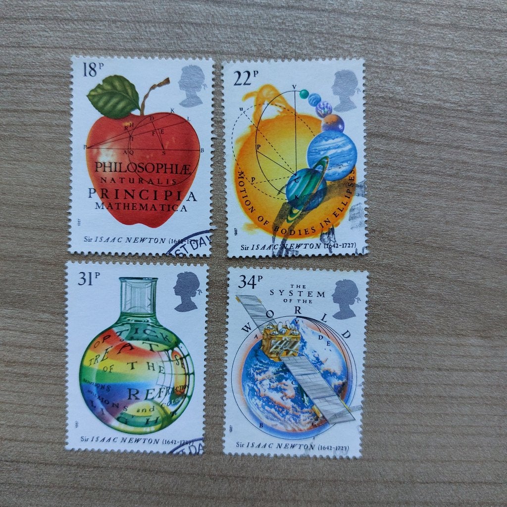 Engeland  1987  Mi 1101/04, Ophalen of Verzenden, Gestempeld