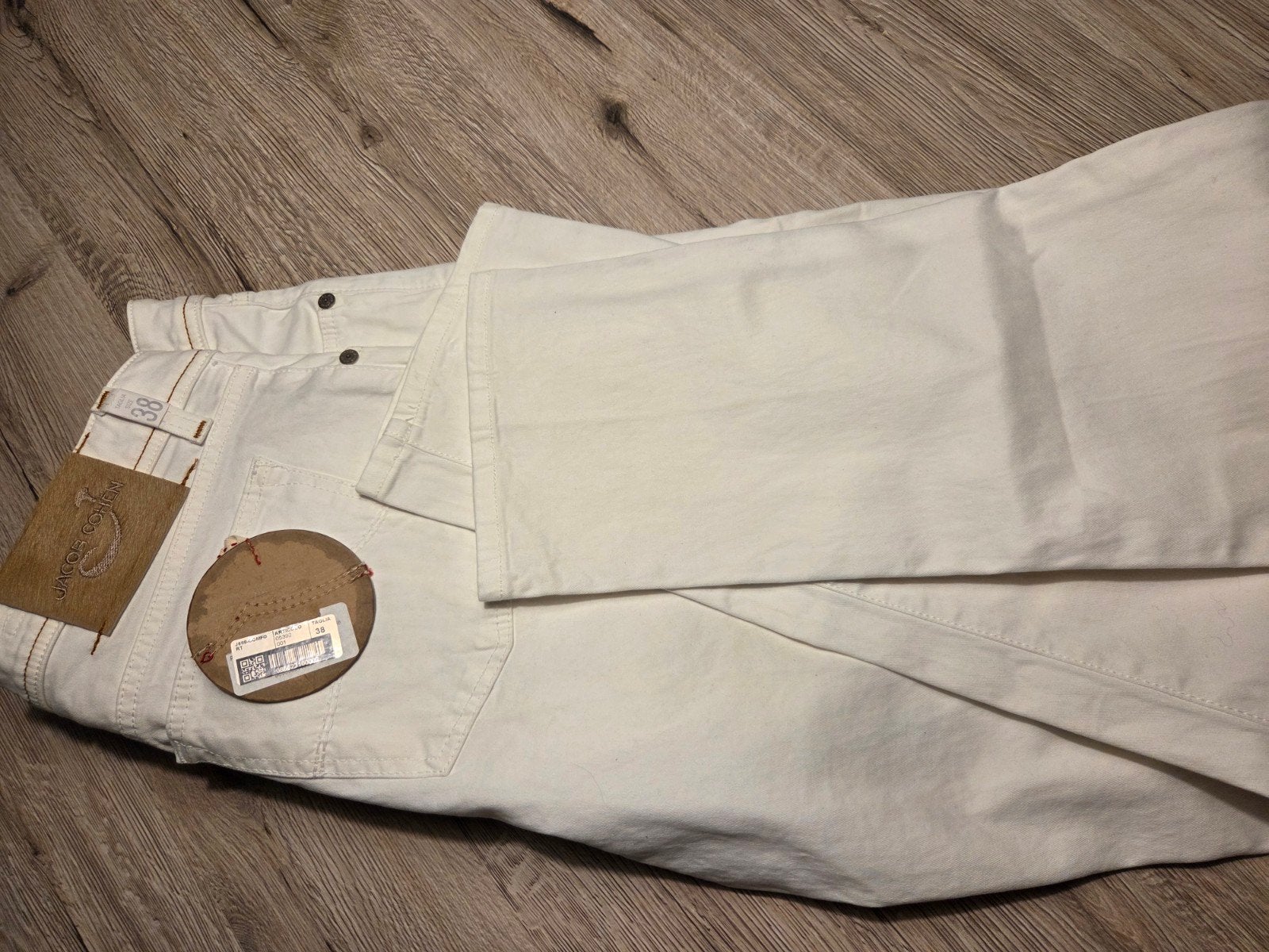 Nieuwe Jacob Cohen Comfort Jeans W38, W36 - W38 (confectie 52/54), Wit, Nieuw, Ophalen of Verzenden