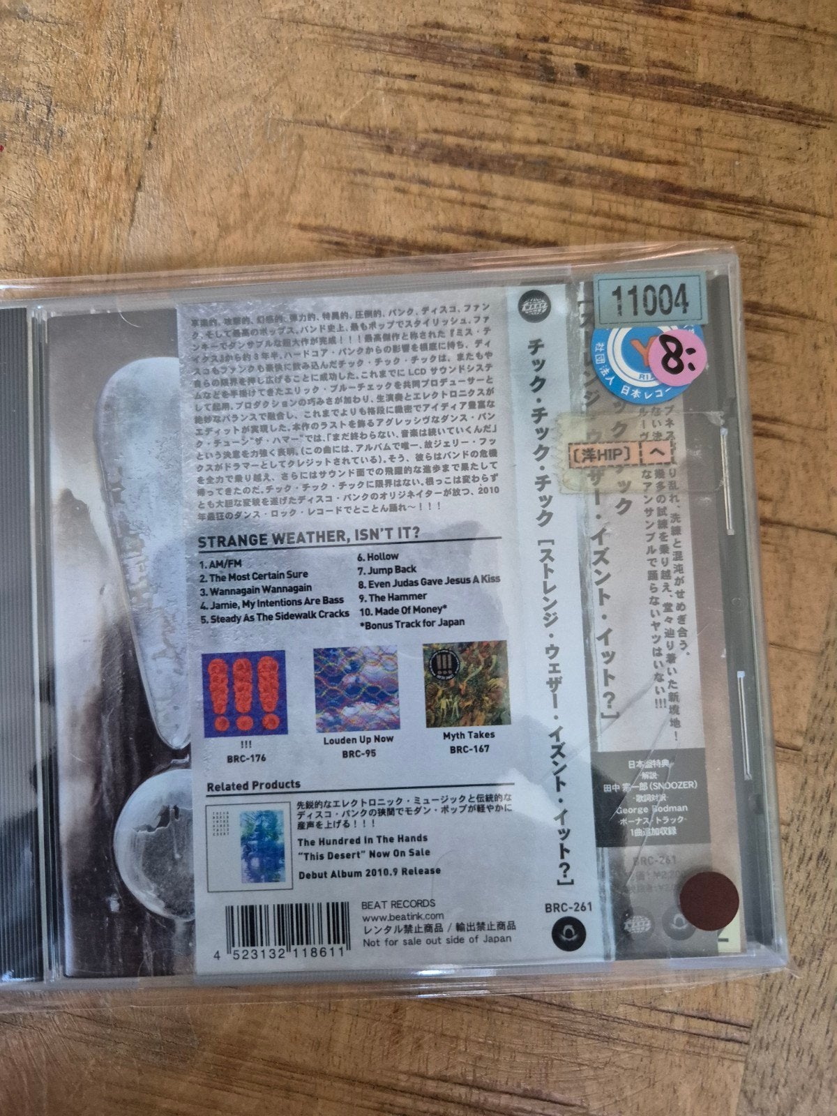 Strange Weather, Isn't It? - The Drums CD (Japanse Import), Ophalen of Verzenden, Import, Nieuw in verpakking, Indie