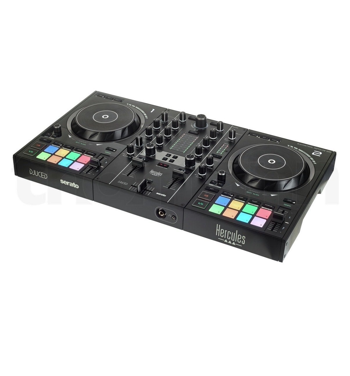 Hercules inpulse 500 DJ-set met Innox FlexBooth Solid, Muziek en Instrumenten, Dj-sets en Draaitafels, Ophalen, Zo goed als nieuw
