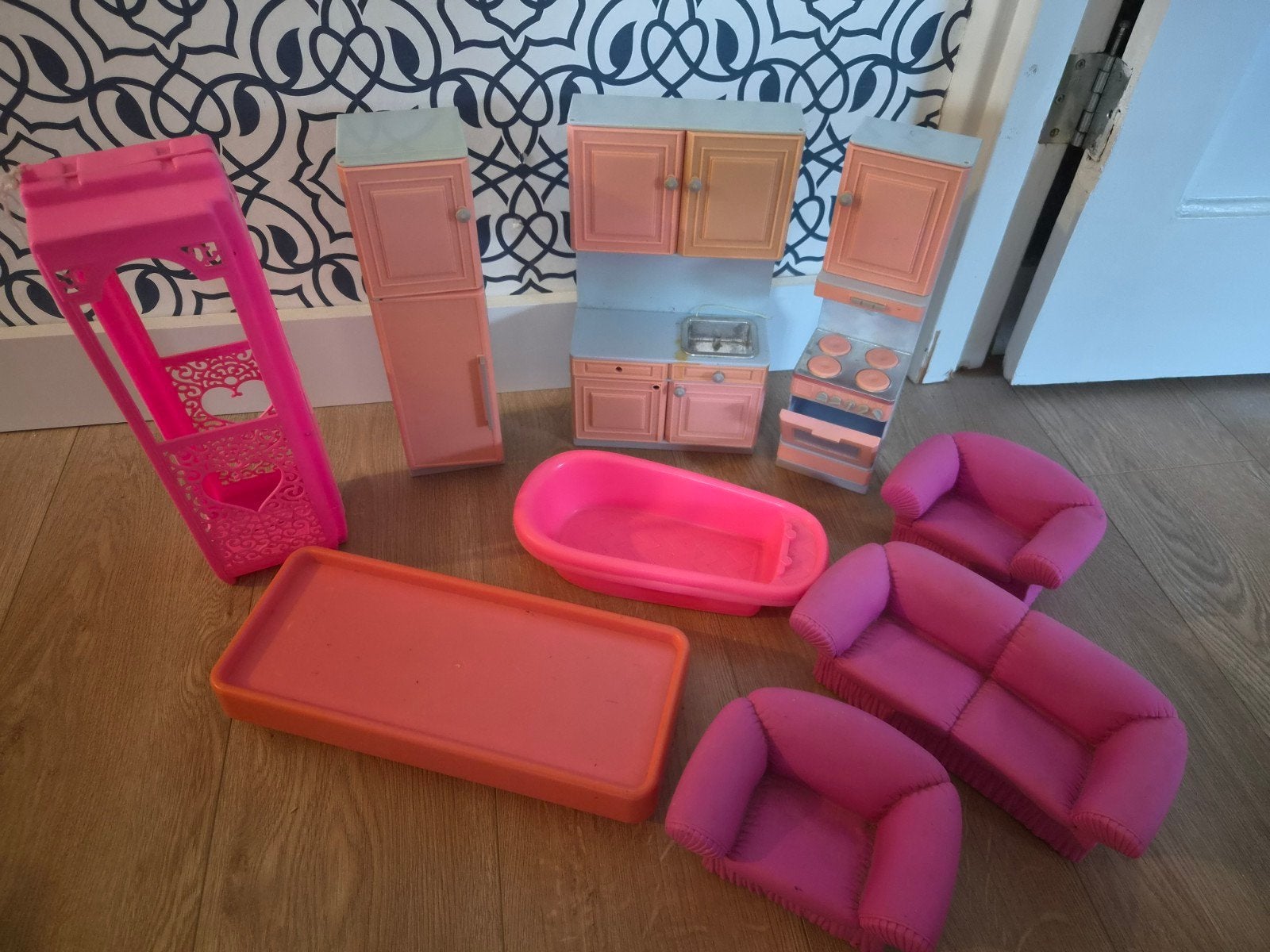 Barbie meubels en accessoires, Ophalen of Verzenden, Gebruikt, Toebehoren