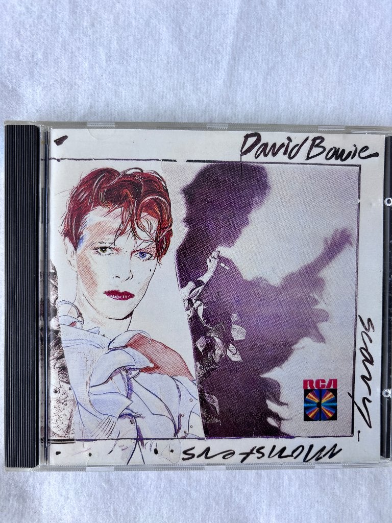 David Bowie "Scary Monsters", PD83647 RCA uitgave., Inclusief doosje, Ophalen of Verzenden, Zo goed als nieuw, Album
