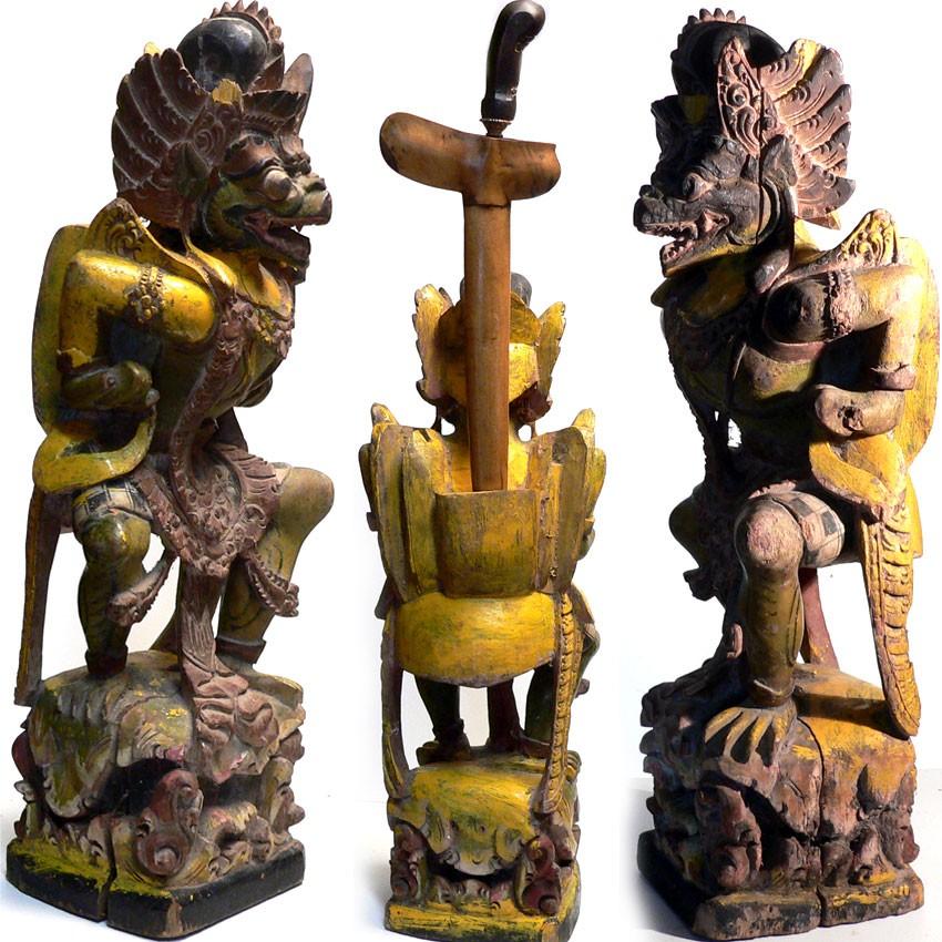 Keris drager PL28 Kris Indonesie Garuda Tribal beeld kunst, Ophalen of Verzenden