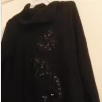 Nog NIEUW gebreide Via appia Trui Zwart L / XL, Kleding | Dames, Verzenden, Nieuw, Maat 46/48 (XL) of groter, Zwart
