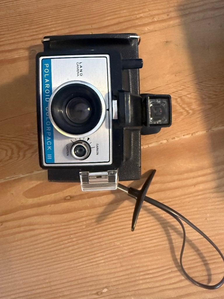 Polaroid Colorpack III Land Camera met tas, Audio, Tv en Foto, Ophalen of Verzenden, Gebruikt, Polaroid, Polaroid