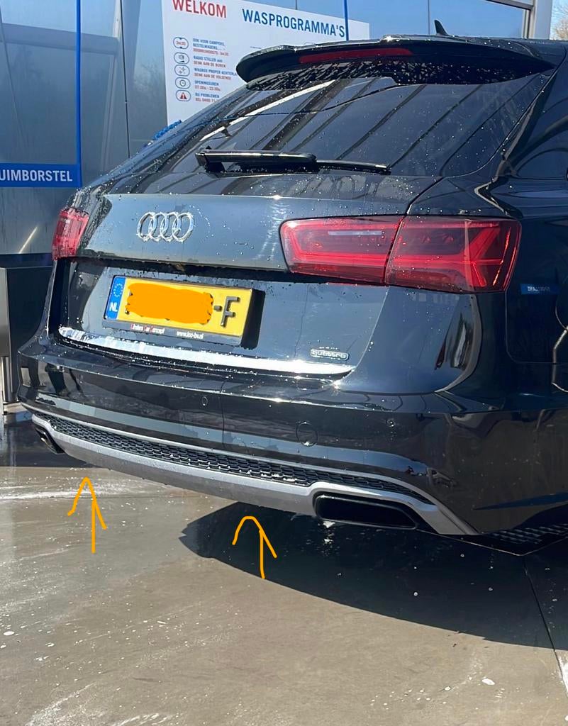 Audi A6 C7 S-line difusser, Ophalen, Audi, Bumper