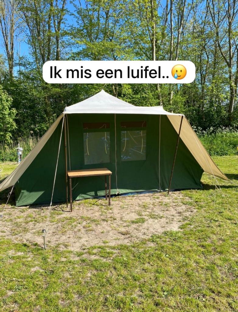 Gezocht: Luifel de Waard Albatros, Caravans en Kamperen, Ophalen, Gebruikt, Tot en met 4