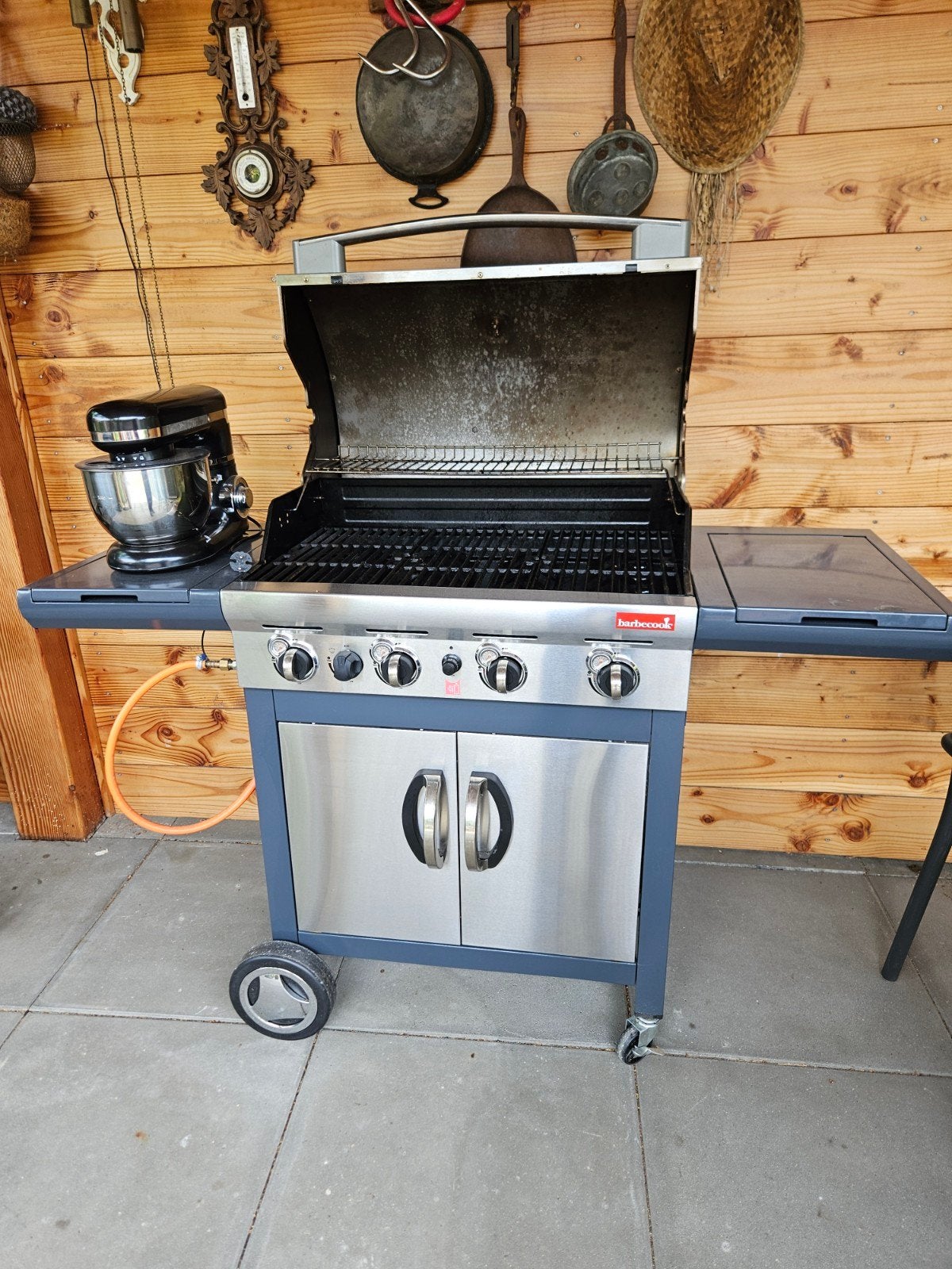 Barbecook gasbarbecue met 4 branders, Ophalen of Verzenden, Gebruikt, Barbecook