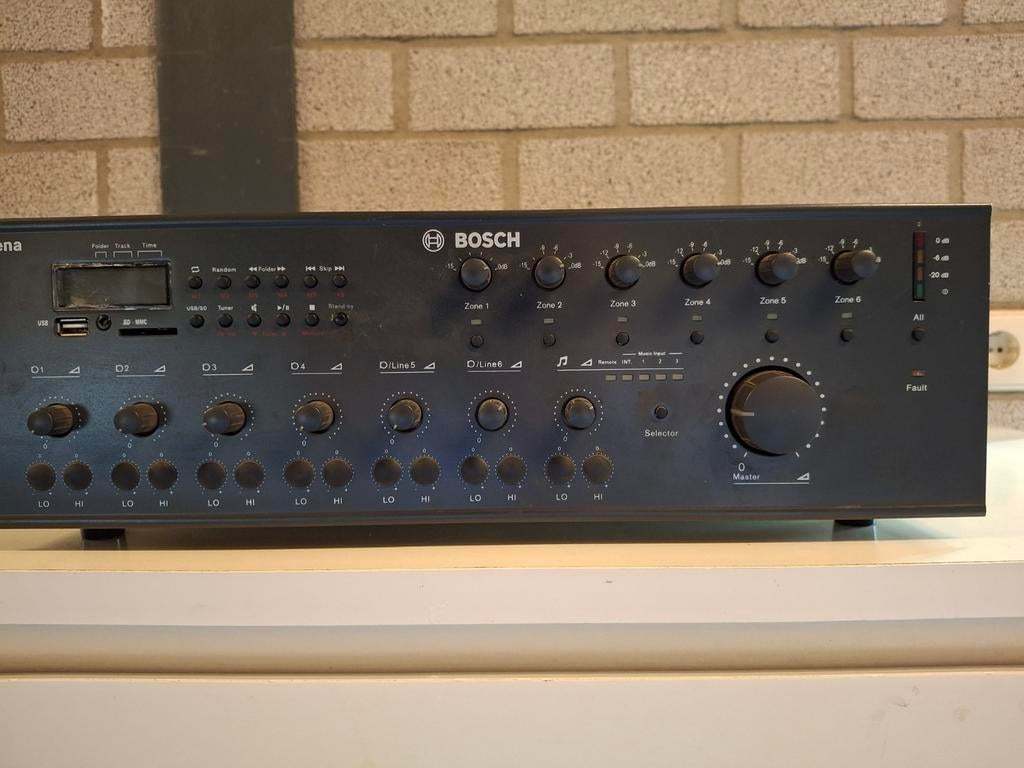 Bosch plena lijnversterker, Ophalen of Verzenden, 10 tot 20 kanalen