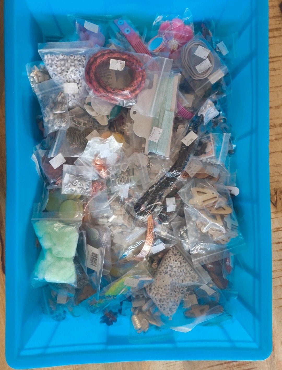Rommelmarkt/knutselspullen, liefst 500 zakjes ! Alles nieuw., Ophalen of Verzenden, Nieuw, Kraal