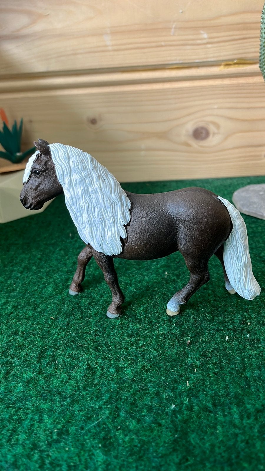 Schleich swartswalder fuchs, Ophalen of Verzenden, Zo goed als nieuw, Paard, Beeldje of Figuurtje