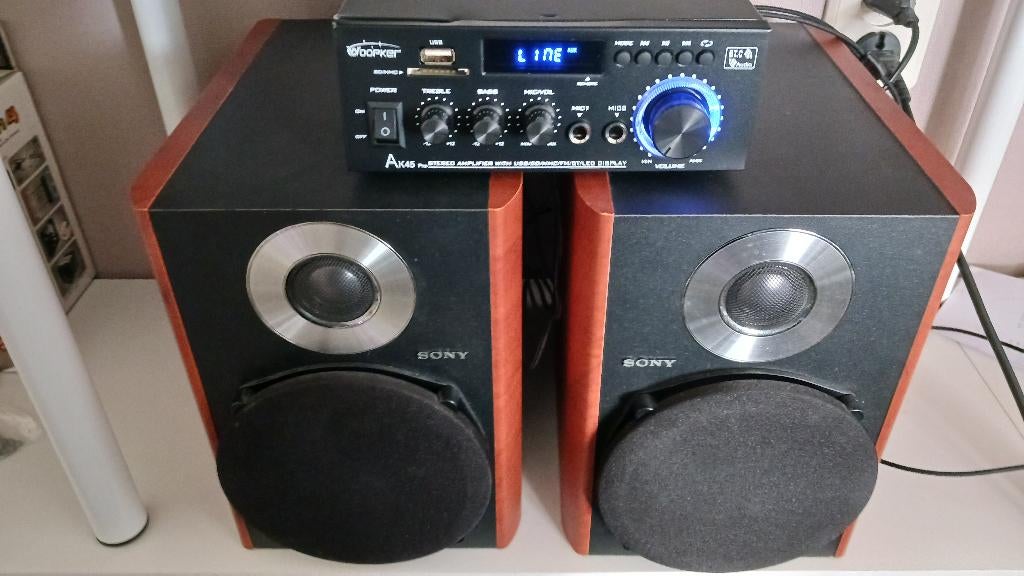 Woopker AK-45 versterker, nieuw, lichte schade, Overige merken, Nieuw, Ophalen of Verzenden, 60 tot 120 watt