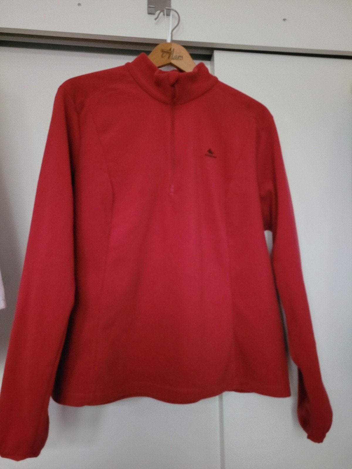 Quechua Fleece Trui Rood - Maat 2XL, Maat 46/48 (XL) of groter, Ophalen of Verzenden, Zo goed als nieuw, Quechua