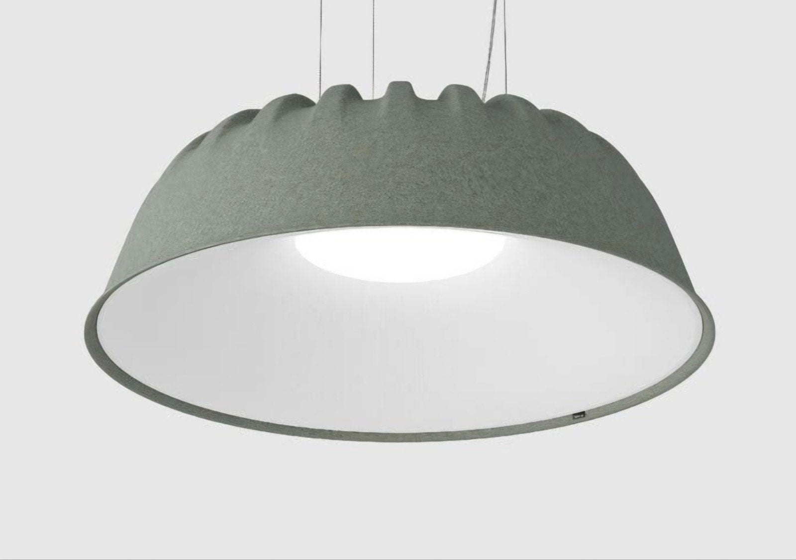 5x DeVorm, 2 Bulb PET, 3 Fost PET Akoestische dempende lamp, E27 (groot), 5x DeVorm, 2 Bulb PET, 3 Fost PET Akoestische dempende lamp