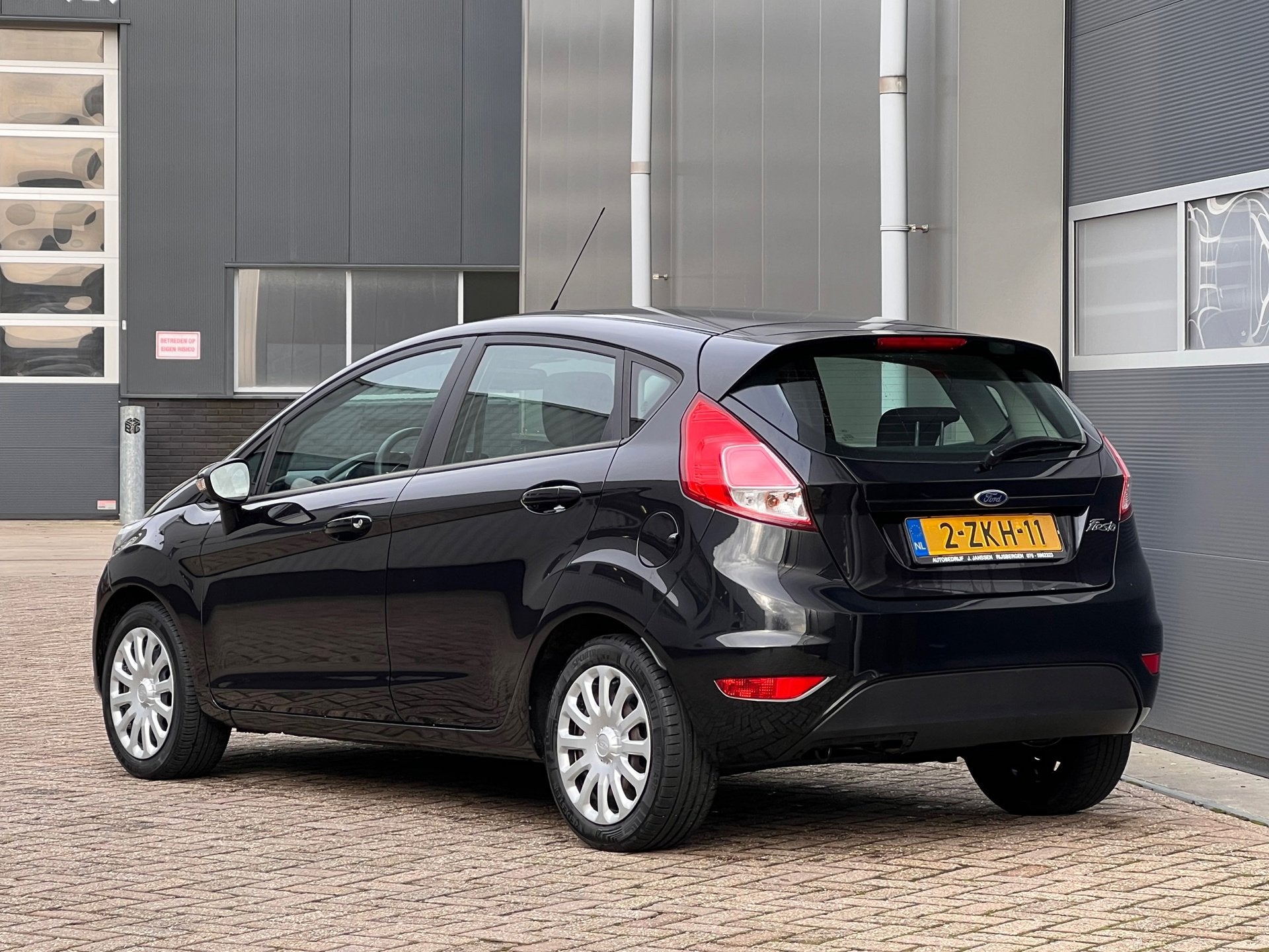 Ford Fiesta 1.0 Style bj.2015 Navi|Airco|5 Drs|Nap., Euro 5, Stof, 525 kg, Origineel Nederlands