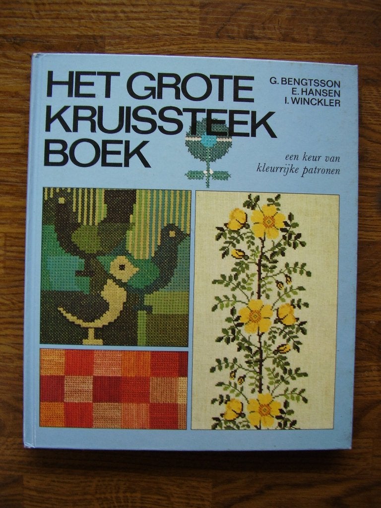 Het grote kruissteekboek, Ophalen of Verzenden, Zo goed als nieuw, Overige onderwerpen