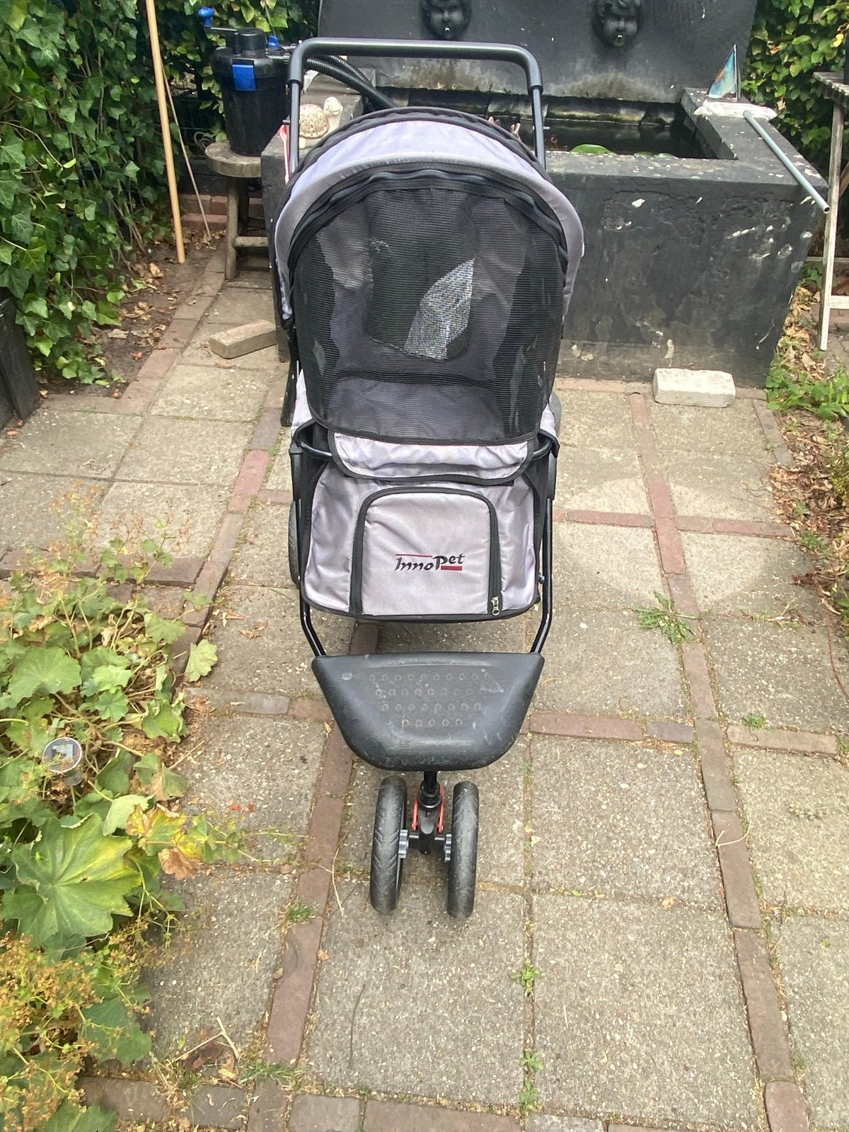 Innopet hondenbuggy, Ophalen, Gebruikt