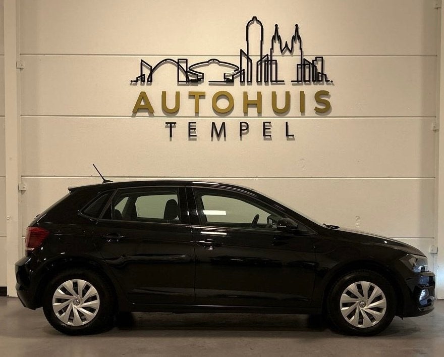 Volkswagen Polo 1.0 TSI Comfortline Nap Airco Cruise Bluetoo, Voorwielaandrijving, Stof, Zwart, Origineel Nederlands