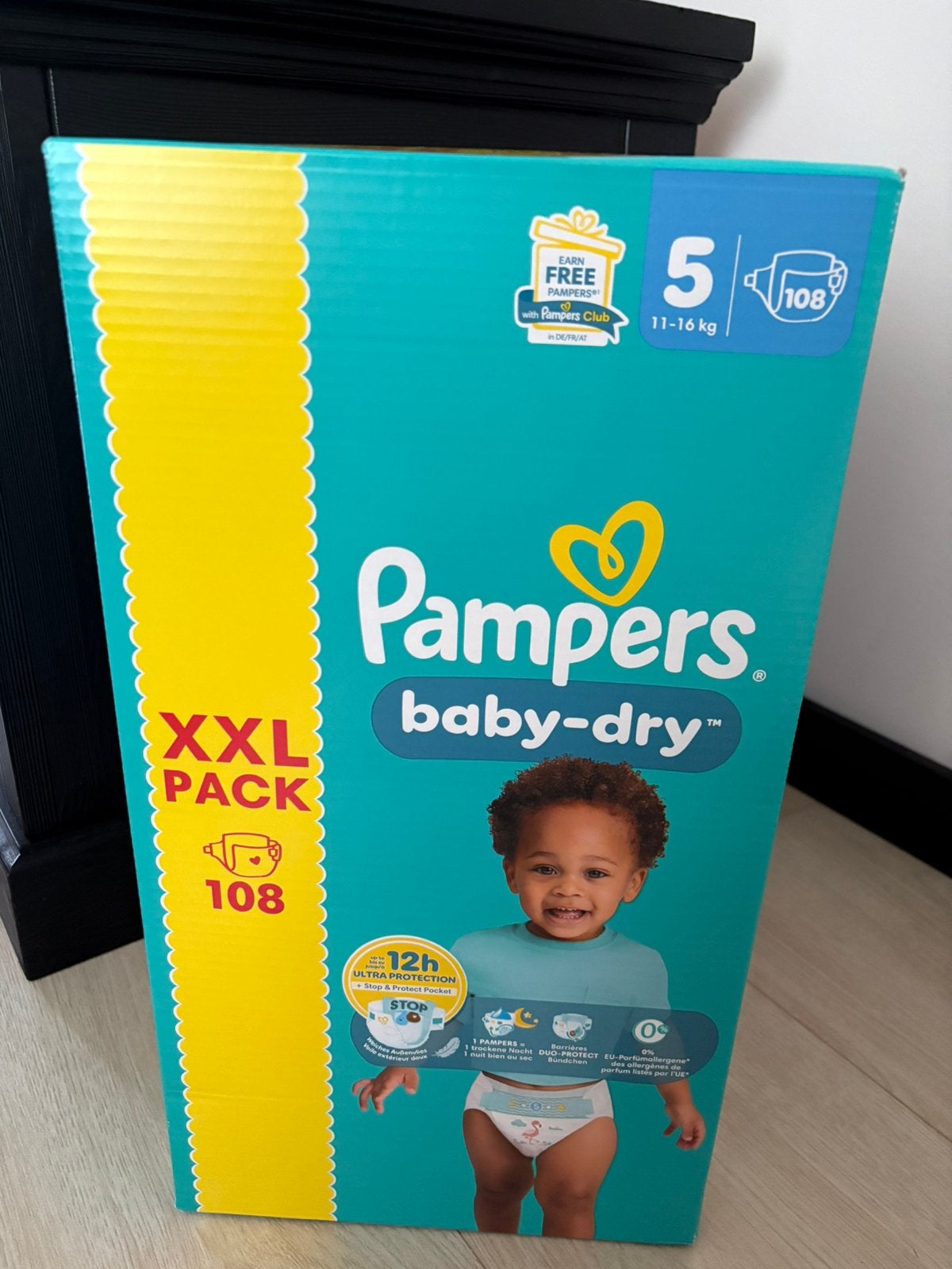 Pampers baby dry maat 5, Ophalen, Zo goed als nieuw