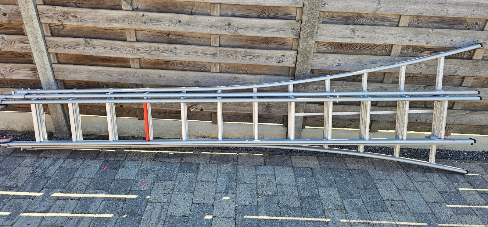 Altrex Ventoux 3-delige ladder - Nieuw in verpakking, Nieuw, Ophalen of Verzenden, Ladder, Opvouwbaar of Inschuifbaar
