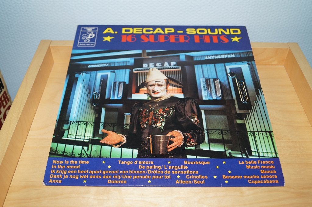 LP Decap Sound - 16 super hits - krasvrij 1538, Ophalen, Zo goed als nieuw