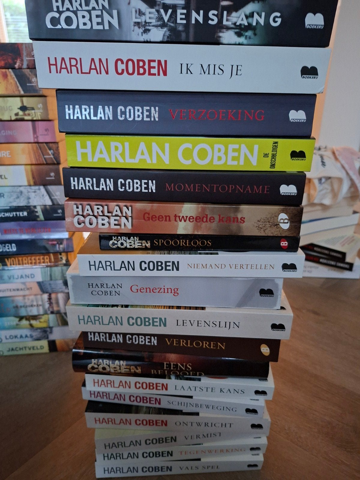 Stapel Harlan Coben, Ophalen, Zo goed als nieuw, Populaire fictie