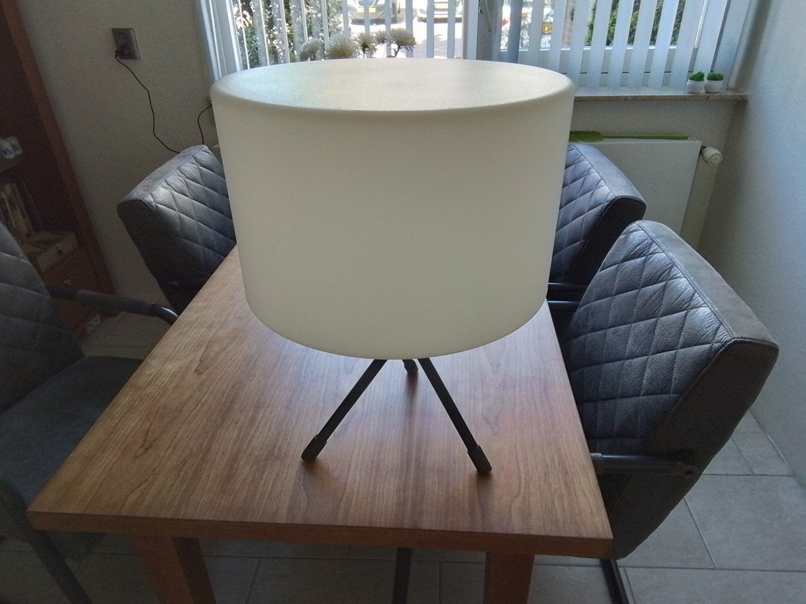 3 Oplaadbare Buitenlampen met Afstandsbediening,, Ophalen, Draadloos, Kunststof, Meerkleurig