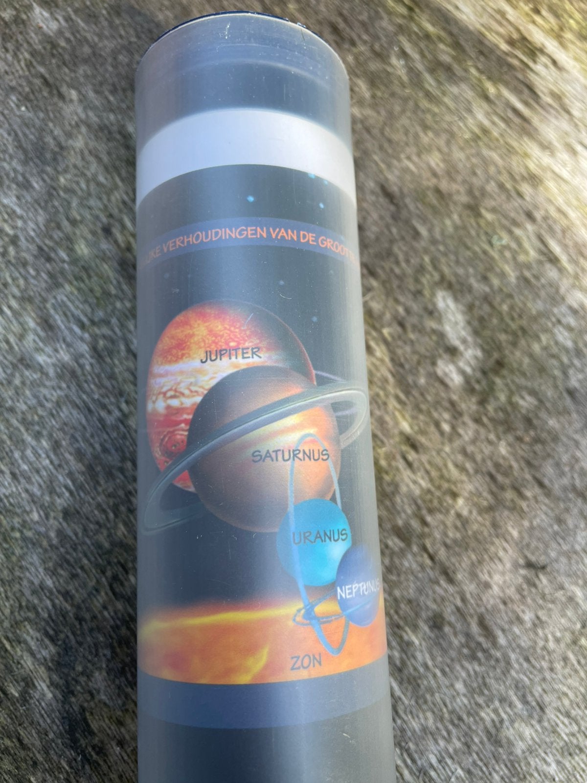 Grote poster heelal/zonnestelsel NIEUW, Ophalen, Deurposter of groter, Rechthoekig Liggend, Nieuw