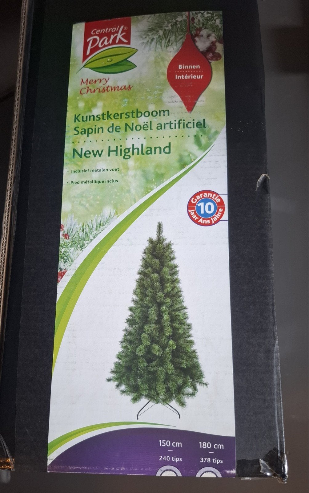 Kerstboom, Ophalen