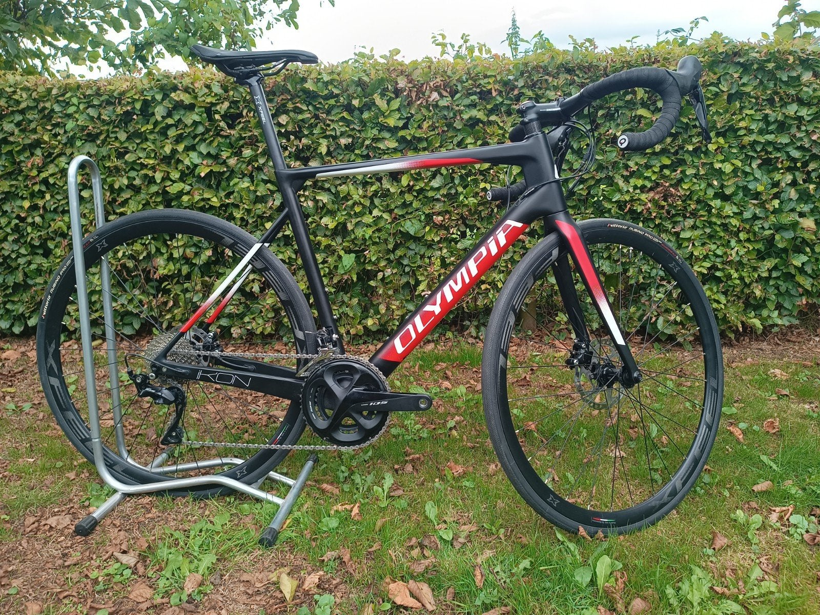 Olympia Ikon Carbon Shimano 105 is een Italiaans raspaard!!!, Fietsen en Brommers, 28 inch, Carbon, Zo goed als nieuw, Meer dan 20 versnellingen